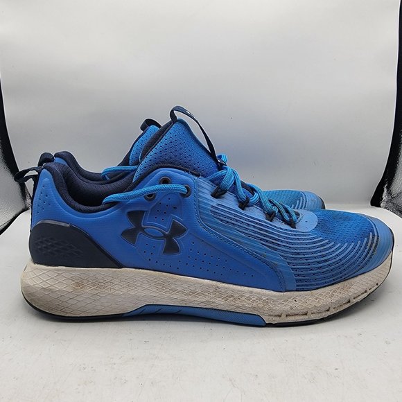 Under Armour Charged Mens 11.5 Blue Shoes Commit TR 3 Training Shoes 3023703-401 - Picture 7 of 12